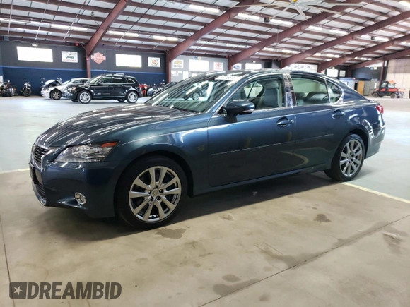 2014 Lexus GS 350 with VIN JTHCE1BLXE5024729, listed as a Copart auction lot 74118594 with 108,626 mi miles and Salvage Title. Bid and sale history available at carsss.com. Image 1.