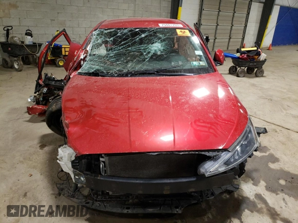 2020 Hyundai Elantra SEL with VIN 5NPD84LF0LH579581, listed as a Copart auction lot 44112924 with Not provided miles and Salvage title. Bid and sale history available at DreamBid. Image 5.
