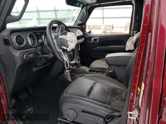 2021 Jeep Gladiator Overland с VIN 1C6HJTFGXML563056, выставлен на аукционе Copart как лот 72481592 с пробегом 12 315 миль миль и На запчасти • Non repairable. История ставок и продаж доступна на DreamBid. Изображение 7.