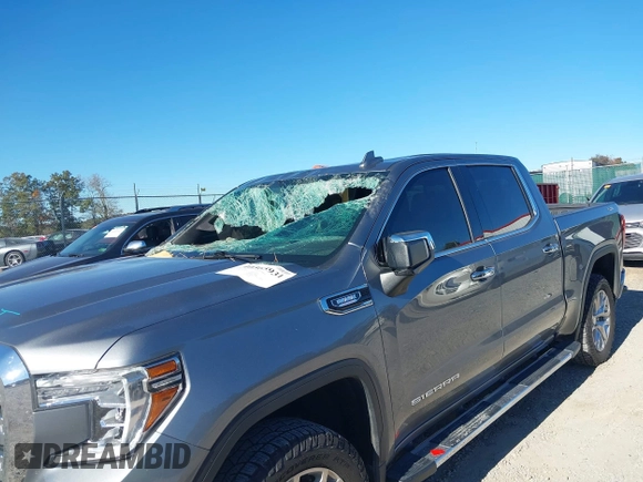 2022 GMC Sierra 1500 Limited SLT with VIN 1GTU9DET6NZ205052, listed as a IAAI auction lot 40565931 with 43,173 mi miles. Bid and sale history available at carsss.com. Image 6.