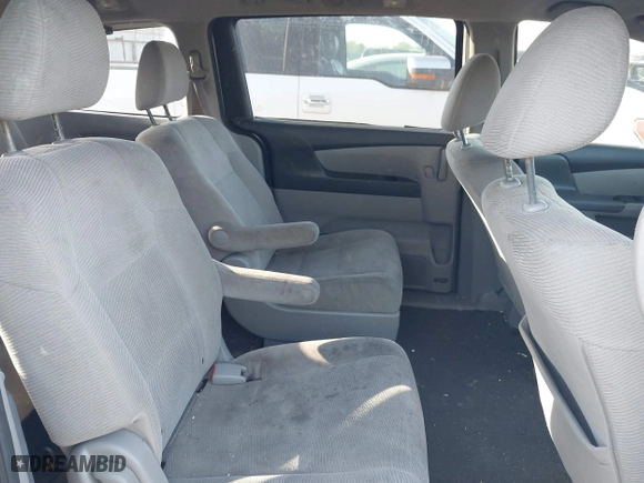 2012 Honda Odyssey LX with VIN 5FNRL5H28CB019838, listed as a IAAI auction lot 41844803 with 179,454 mi miles. Bid and sale history available at carsss.com. Image 8.
