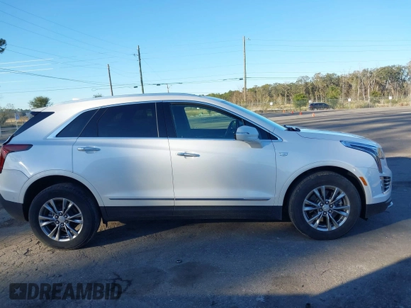 2021 Cadillac XT5 AWD Premium Luxury with VIN 1GYKNDRS3MZ115273, listed as a IAAI auction lot 41228531 with 46,556 mi miles. Bid and sale history available at carsss.com. Image 13.