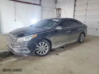 2016 Hyundai Sonata 2.4L Sport with VIN 5NPE34AF4GH356763, listed as a Copart auction lot 46687615 with 55,702 mi miles and Salvage Title. Bid and sale history available at carsss.com. Image 1.