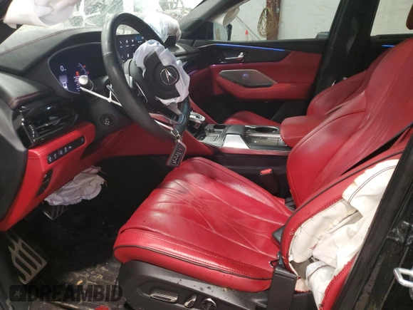 2024 Acura MDX Type S w/Advance Package with VIN 5J8YD8H85RL001335, listed as a Copart auction lot 75613164 with 13,010 mi miles and Salvage Title. Bid and sale history available at carsss.com. Image 7.