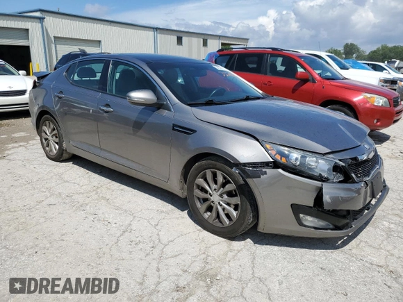 2013 Kia Optima EX with VIN 5XXGN4A7XDG222620, listed as a Copart auction lot 54328614 with 157,765 mi miles and Salvage title. Bid and sale history available at DreamBid. Image 4.