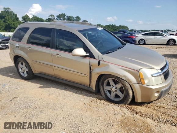 2006 Chevrolet Equinox LT with VIN 2CNDL63F866081322, listed as a Copart auction lot 57055354 with 155,309 mi miles and Salvage Title. Bid and sale history available at carsss.com. Image 4.