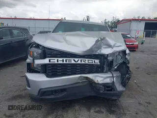 2020 Chevrolet Silverado 1500 Custom with VIN 3GCPWBEF8LG317269, listed as a IAAI auction lot 41708823 with 45,878 mi miles. Bid and sale history available at carsss.com. Image 12.