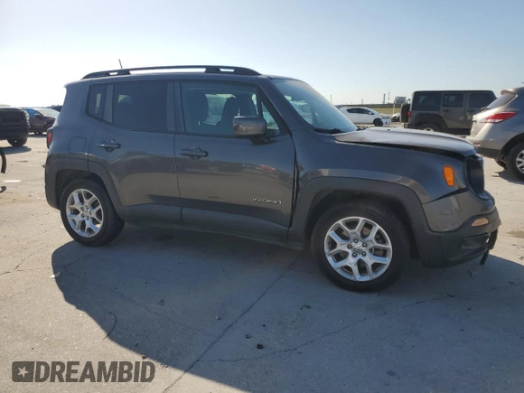 2018 Jeep Renegade Latitude with VIN ZACCJABB7JPJ43311, listed as a Copart auction lot 63396845 with 86,411 mi miles and Salvage title. Bid and sale history available at DreamBid. Image 4.