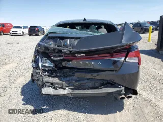 2023 Hyundai Elantra N Line z VIN KMHLR4AF2PU625284, wystawiony jako Copart lot #52018055 z przebiegiem 22 024 mil mil oraz Szkoda całkowita • Salvage title. Historia ofert i sprzedaży dostępna na DreamBid. Obrazek 6.