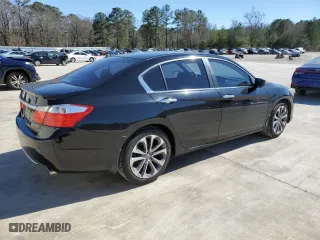 2014 Honda Accord Sedan Sport with VIN 1HGCR2F50EA120935, listed as a Copart auction lot 48226225 with 305,219 mi miles and Salvage Title. Bid and sale history available at carsss.com. Image 3.