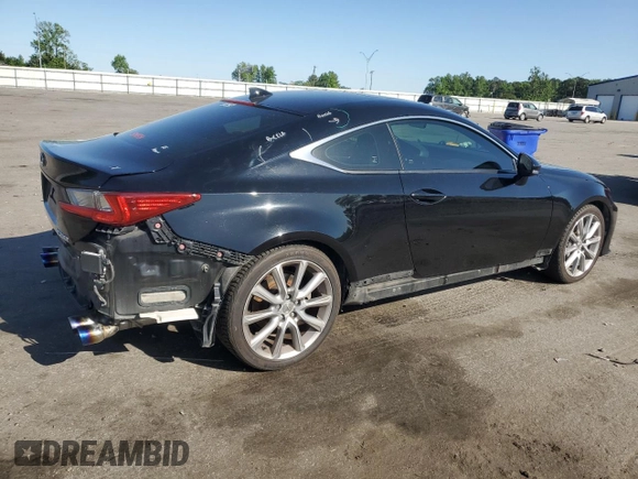 2016 Lexus RC 200t F Sport z VIN JTHHA5BC4G5001264, wystawiony jako Copart lot #54122905 z przebiegiem 210 178 mil mil oraz Szkoda całkowita • Salvage title. Historia ofert i sprzedaży dostępna na DreamBid. Obrazek 3.