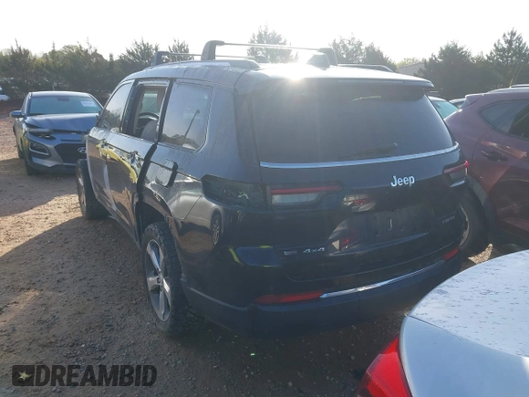 2022 Jeep Grand Cherokee Limited с VIN 1C4RJKBG6N8504491, выставлен на аукционе IAAI как лот 41918150 с пробегом 66 392 миль миль и . История ставок и продаж доступна на DreamBid. Изображение 3.
