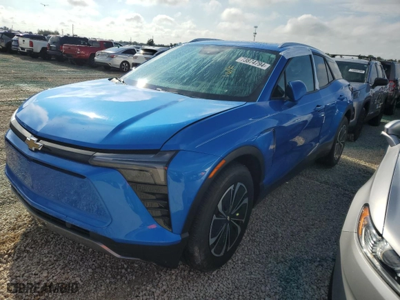 2024 Chevrolet Blazer EV eAWD LT with VIN 3GNKDBRJ0RS221941, listed as a Copart auction lot 73874794 with 8,118 mi miles and Salvage Title. Bid and sale history available at carsss.com. Image 1.