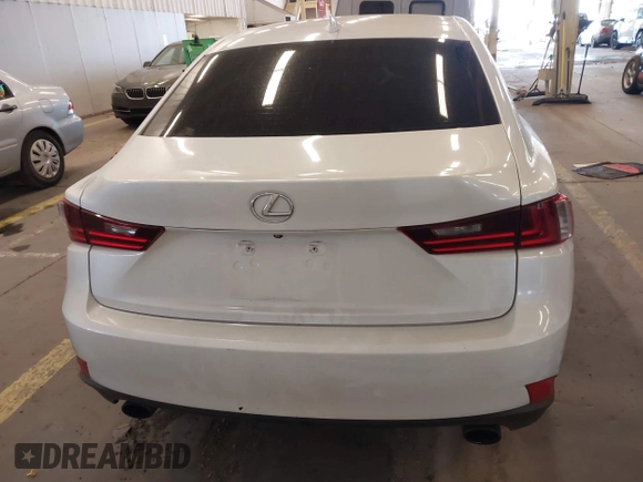 2015 Lexus IS 250 with VIN JTHBF1D27F5047352, listed as a IAAI auction lot 41573703 with 1 mi miles. Bid and sale history available at carsss.com. Image 15.