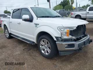 2018 Ford F-150 XL with VIN 1FTEW1E56JKC02331, listed as a IAAI auction lot 42554412 with 203,633 mi miles and . Bid and sale history available at DreamBid. Image 1.