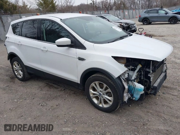 2017 Ford Escape SE with VIN 1FMCU9GD7HUA56550, listed as a IAAI auction lot 41779624 with 133,231 mi miles. Bid and sale history available at carsss.com. Image 1.