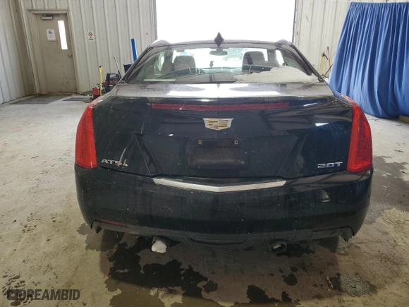 2015 Cadillac ATS Coupe Luxury AWD with VIN 1G6AH1RX8F0141381, listed as a Copart auction lot 45933815 with 142,161 mi miles and Salvage Title. Bid and sale history available at carsss.com. Image 6.