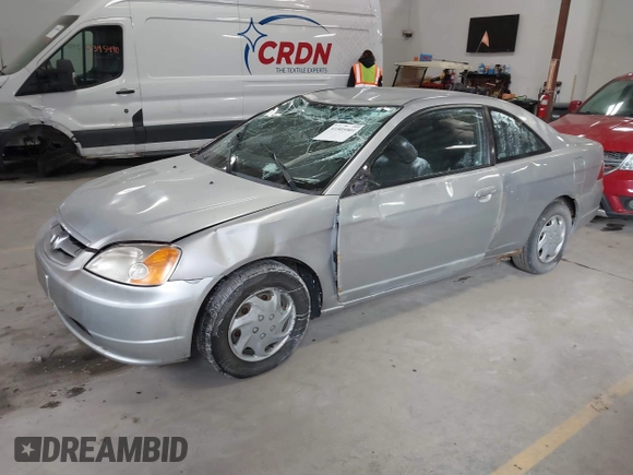 2003 Honda Civic LX with VIN 1HGEM22503L014323, listed as a IAAI auction lot 41505901 with 157,969 mi miles. Bid and sale history available at carsss.com. Image 17.