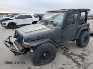 2005 Jeep Wrangler X with VIN 1J4FA39S65P349797, listed as a Copart auction lot 87502025 with 114,993 mi miles and Salvage Title. Bid and sale history available at carsss.com. Image 1.
