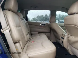 2017 Nissan Pathfinder SL with VIN 5N1DR2MM0HC648797, listed as a Copart auction lot 57584855 with 176,523 mi miles and Salvage title. Bid and sale history available at DreamBid. Image 11.