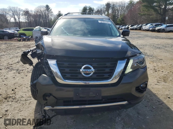 2017 Nissan Pathfinder SL with VIN 5N1DR2MM2HC663057, listed as a Copart auction lot 52504485 with 109,673 mi miles and Salvage Title. Bid and sale history available at DreamBid. Image 5.