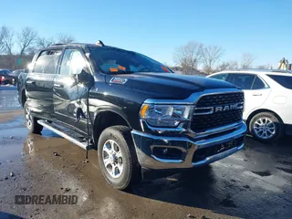 2023 Ram 2500 Big Horn with VIN 3C6UR5DJ5PG592872, listed as a IAAI auction lot 41289058 with 38,000 mi miles. Bid and sale history available at carsss.com. Image 1.