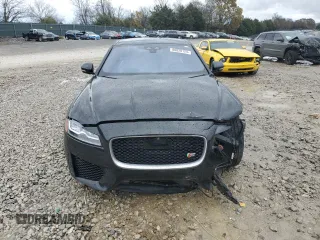 2016 Jaguar XF S with VIN SAJBM4BV0GCY00336, listed as a Copart auction lot 80828124 with 73,577 mi miles and Salvage Title. Bid and sale history available at carsss.com. Image 5.