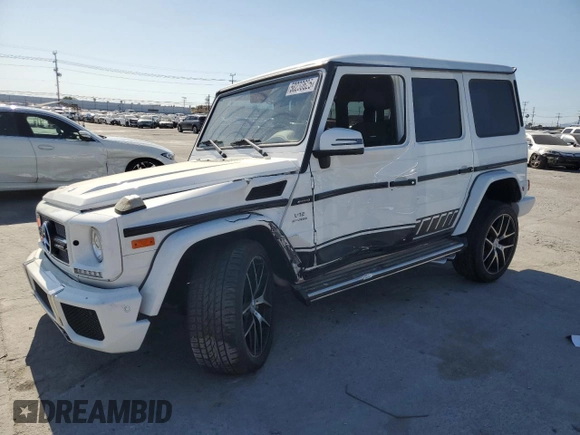 2017 Mercedes-Benz G with VIN WDCYC7FF7HX263002, listed as a Copart auction lot 50230625 with 46,704 mi miles and Salvage Title. Bid and sale history available at DreamBid. Image 1.