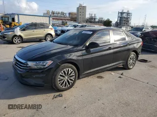 2019 Volkswagen Jetta S with VIN 3VWC57BU4KM047312, listed as a Copart auction lot 60464125 with 52,497 mi miles and Salvage title. Bid and sale history available at DreamBid. Image 1.