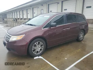 2011 Honda Odyssey EX-L with VIN 5FNRL5H6XBB027702, listed as a Copart auction lot 51978575 with 224,070 mi miles and Salvage Title. Bid and sale history available at carsss.com. Image 1.