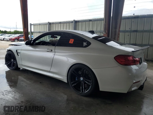 2016 BMW M4 with VIN WBS3R9C55GK708332, listed as a Copart auction lot 74582744 with Not Provided miles and Salvage Title. Bid and sale history available at carsss.com. Image 2.