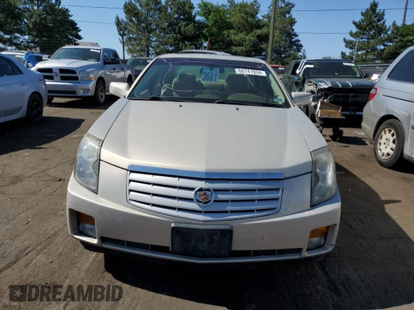 2007 Cadillac CTS with VIN 1G6DP577270137967, listed as a Copart auction lot 60741934 with 141,487 mi miles and Salvage Title. Bid and sale history available at carsss.com. Image 5.