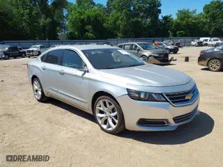 2015 Chevrolet Impala LTZ with VIN 2G1165S35F9202993, listed as a IAAI auction lot 42054652 with 174,387 mi miles. Bid and sale history available at carsss.com. Image 1.