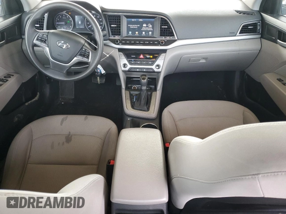 2018 Hyundai Elantra SEL with VIN 5NPD84LFXJH308525, listed as a Copart auction lot 52848645 with 96,191 mi miles and Salvage Title. Bid and sale history available at DreamBid. Image 8.