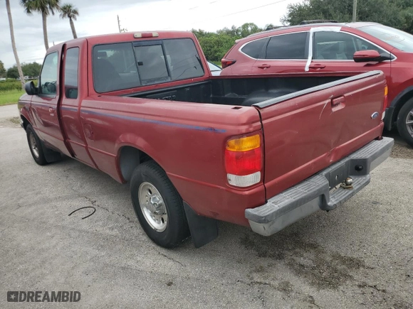 1998 Ford Ranger XL with VIN 1FTYR14X0WTA67243, listed as a Copart auction lot 74290984 with 0 mi miles and Salvage Title. Bid and sale history available at carsss.com. Image 2.