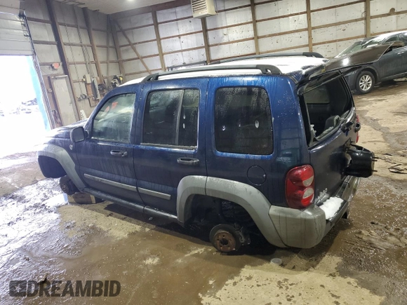 2005 Jeep Liberty Sport with VIN 1J4GL48K65W509415, listed as a Copart auction lot 88840445 with Not Provided miles and Salvage Title. Bid and sale history available at DreamBid. Image 2.