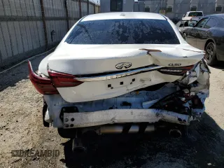 2020 Infiniti Q50 Luxe with VIN JN1EV7AP7LM206654, listed as a Copart auction lot 63908025 with 90,744 mi miles and Clean title. Bid and sale history available at DreamBid. Image 6.