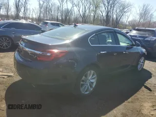 2014 Buick Regal Premium I with VIN 2G4GP5EX3E9238513, listed as a Copart auction lot 51987775 with 165,449 mi miles and Salvage Title. Bid and sale history available at DreamBid. Image 3.