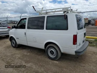 1998 Chevrolet Astro Cargo with VIN 1GCDM19W6WB178818, listed as a Copart auction lot 71222034 with 95,128 mi miles and Salvage Title. Bid and sale history available at carsss.com. Image 2.