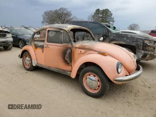 1972 Volkswagen Beetle with VIN 1122796503, listed as a Copart auction lot 47166415 with Not Provided miles and Clean Title. Bid and sale history available at DreamBid. Image 4.