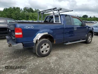 2007 Ford F-150 XLT with VIN 1FTPX14547NA52105, listed as a Copart auction lot 65499124 with 184,671 mi miles and Non repairable. Bid and sale history available at DreamBid. Image 3.