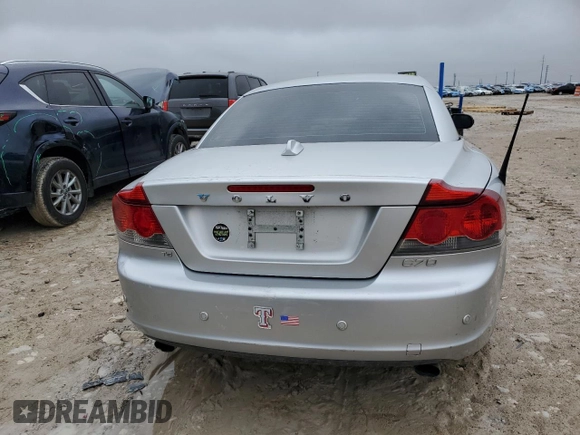 2009 Volvo C70 with VIN YV1MC67289J075064, listed as a Copart auction lot 45045255 with 91,585 mi miles and Clean Title. Bid and sale history available at carsss.com. Image 6.