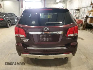 2013 Kia Sorento SX with VIN 5XYKW4A22DG346503, listed as a Copart auction lot 52763175 with 138,170 mi miles and Clean Title. Bid and sale history available at carsss.com. Image 6.