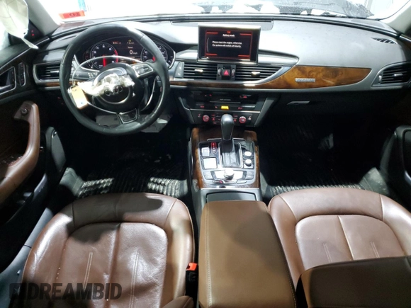 2018 Audi A6 Premium Plus with VIN WAUG3AFC6JN053249, listed as a Copart auction lot 43874035 with 118,814 mi miles and Salvage Title. Bid and sale history available at carsss.com. Image 8.