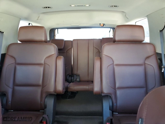 2015 Chevrolet Tahoe LTZ with VIN 1GNSCCKC5FR600193, listed as a Copart auction lot 44858305 with 136,259 mi miles and Salvage Title. Bid and sale history available at carsss.com. Image 10.