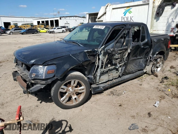 2010 Ford Explorer Sport Trac Limited с VIN 1FMEU3D86AUF03968, выставлен на аукционе Copart как лот 80967434 с пробегом Не указан миль и Списание • Salvage title. История ставок и продаж доступна на DreamBid. Изображение 1.