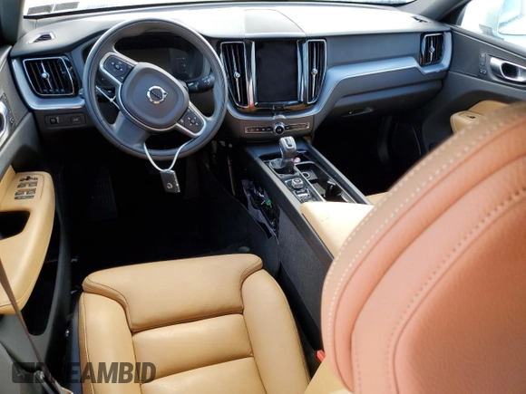 2019 Volvo XC60 Momentum with VIN YV4A22RK5K1383510, listed as a Copart auction lot 77253384 with Not provided miles and Salvage title. Bid and sale history available at DreamBid. Image 8.