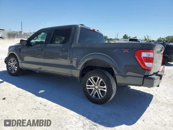 2021 Ford F-150 XL z VIN 1FTEW1CP6MFB40673, wystawiony jako Copart lot #49657215 z przebiegiem 54 083 mil mil oraz Nie do naprawy • Non repairable. Historia ofert i sprzedaży dostępna na DreamBid. Obrazek 2.