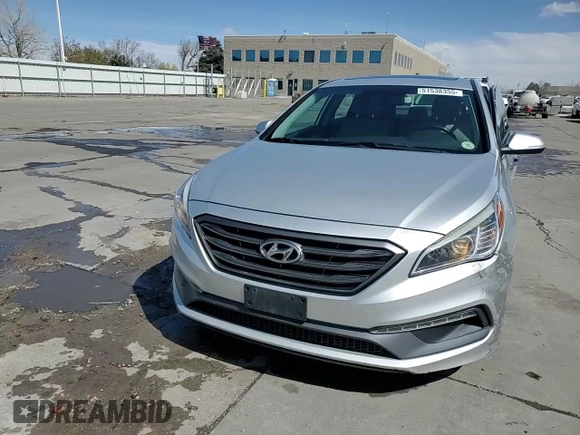 2016 Hyundai Sonata Sport with VIN 5NPE34AF1GH303597, listed as a Copart auction lot 51538355 with 102,229 mi miles and Salvage Title. Bid and sale history available at DreamBid. Image 13.