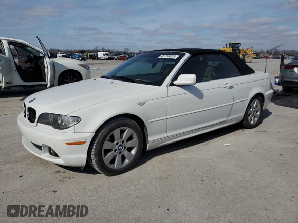 2006 BMW 3 Series 325Ci with VIN WBABW33456PX88584, listed as a Copart auction lot 45756025 with 85,829 mi miles and Clean Title. Bid and sale history available at carsss.com. Image 1.